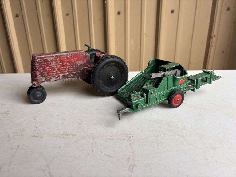 (2) 1/16 Oliver 70 Tractor and Baler image