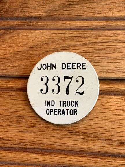 John Deere Ind. Truck Operator Badge image