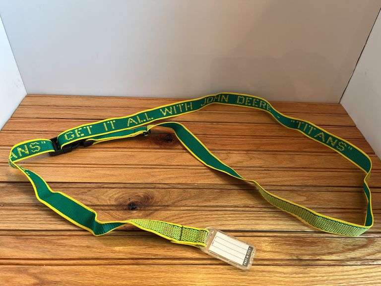 (4) John Deere Shirt, Boxer Shorts, Suspenders, Belt
