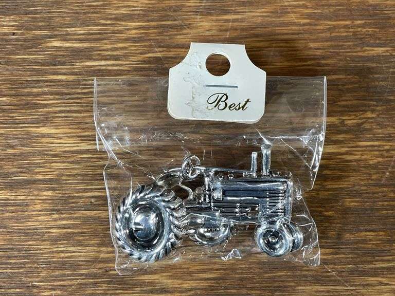 (4) Case-IH, Farmall, John Deere Pins + Watch Fobs