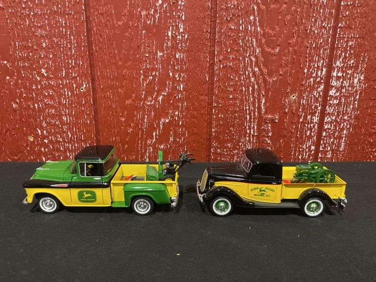 (2) 1/25 John Deere Trucks