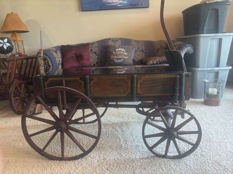 Dreadnaught Goat Wagon Converted to Table image