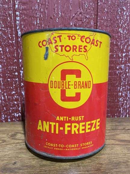 (4) Anti-Freeze, Linseed Oil + Car Wash Cans