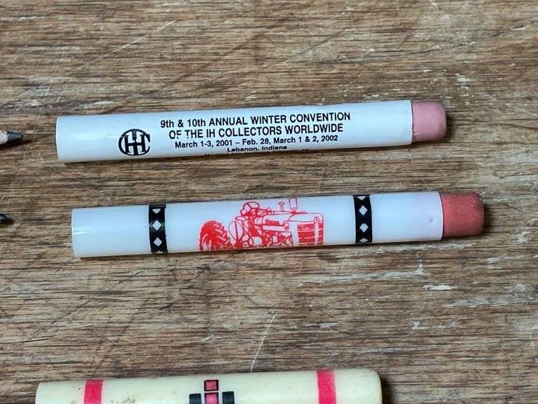 (5) IH Bullet Pencils, Knife, Screwdriver