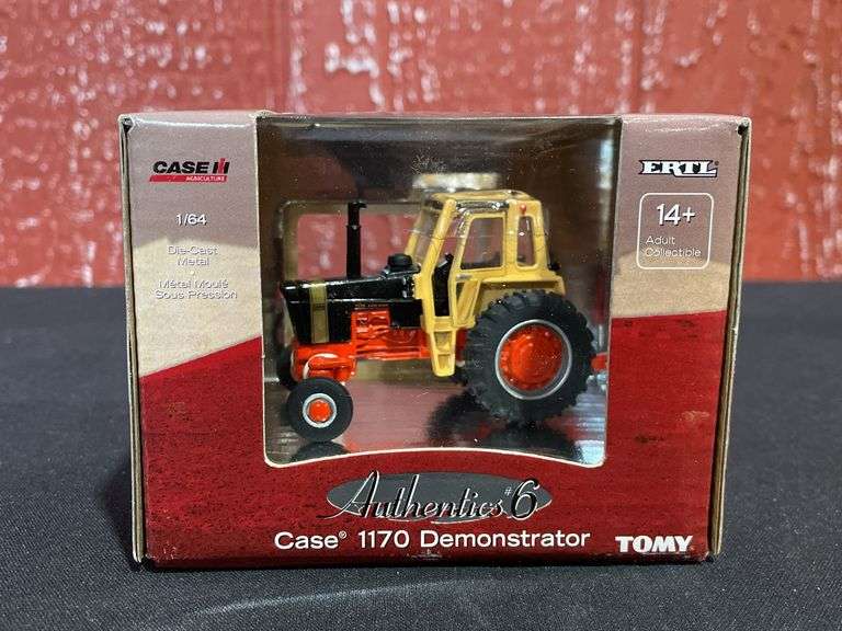 1/64 Case 1170 Demonstrator Authentics NIB Ertl image