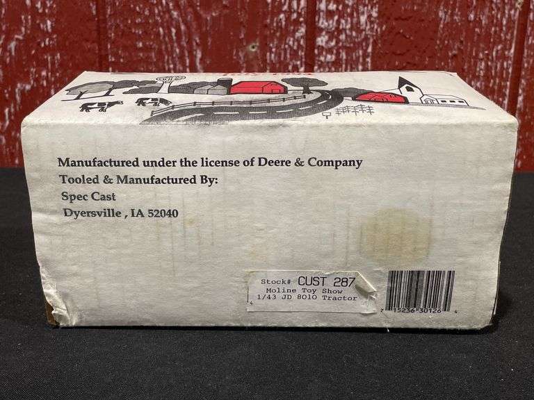 1/43 John Deere 8010 1994 Plow City NIB SC