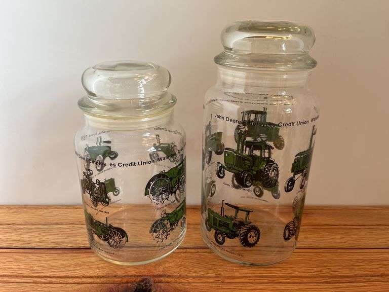 (2) John Deere Employees Credit Union Canisters image