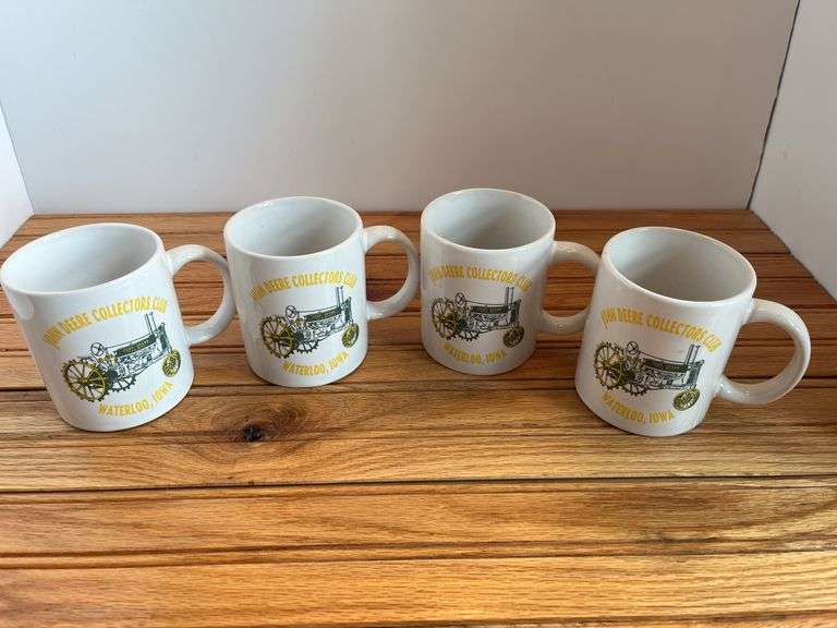 (4) John Deere Collectors Club Mugs image