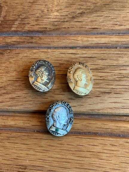 (3) John Deere 10, 15, 25 Service Pins image