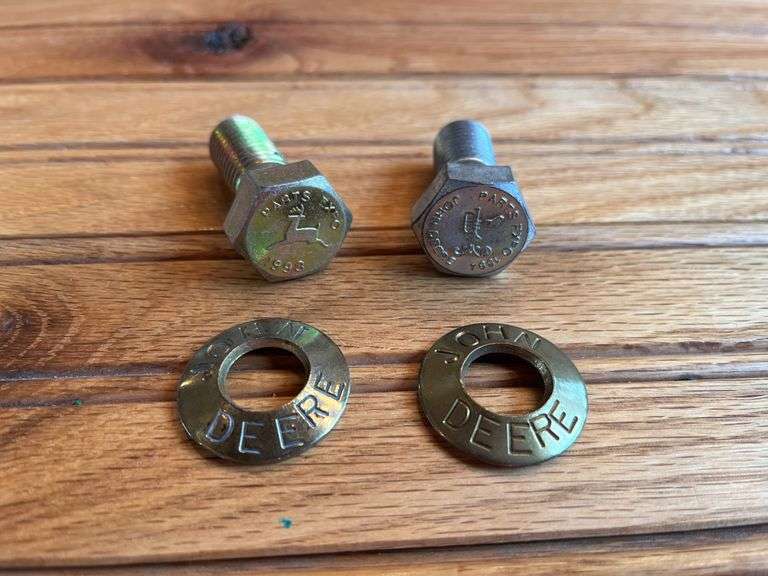 (4) John Deere Bolts + Washers image