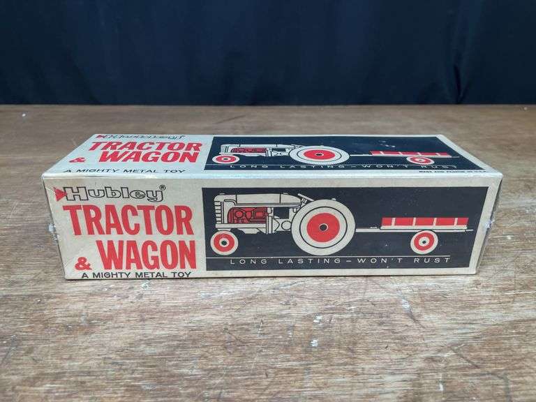 Tractor & Wagon Set NIB Hubley