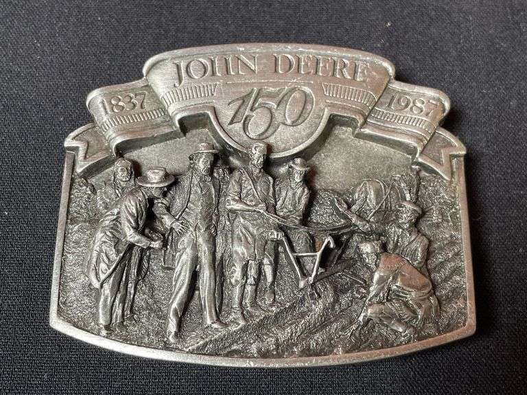 (4) John Deere Belt Buckles