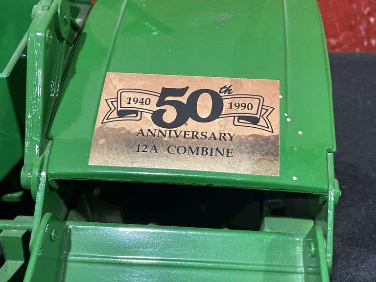 (2) 1/16 John Deere 12A Combine + Corn Planter Ertl