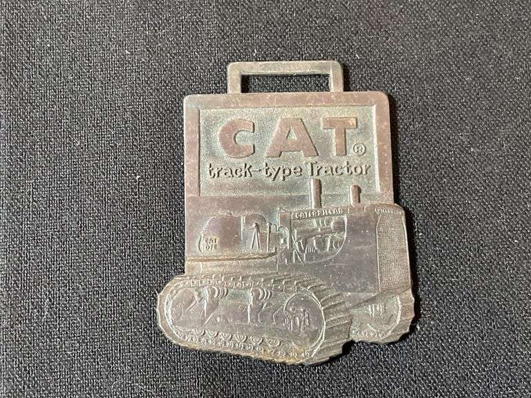 (2) Caterpillar Belt Buckle + Watch Fob