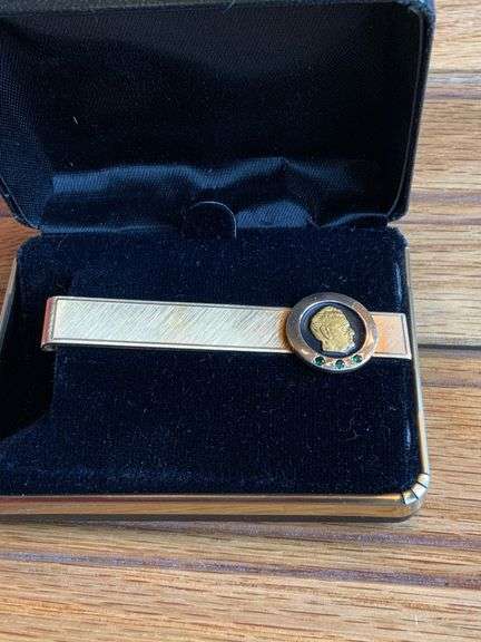 John Deere Service Tie Clip
