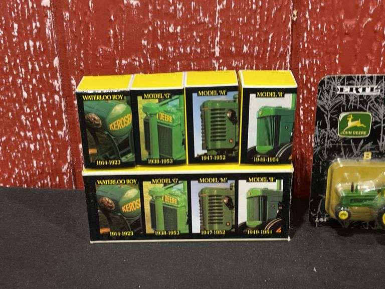 (3) 1/64 John Deere Tractor Sets NIB Ertl