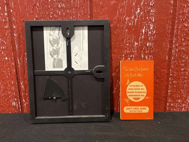 (2) Grand Detour Plow Co. Notebook + Trade Card