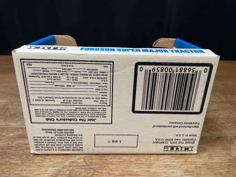 1/16 Fordson Super Major NIB Ertl