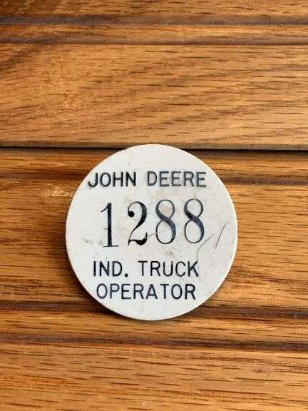 John Deere Ind. Truck Operator Badge image