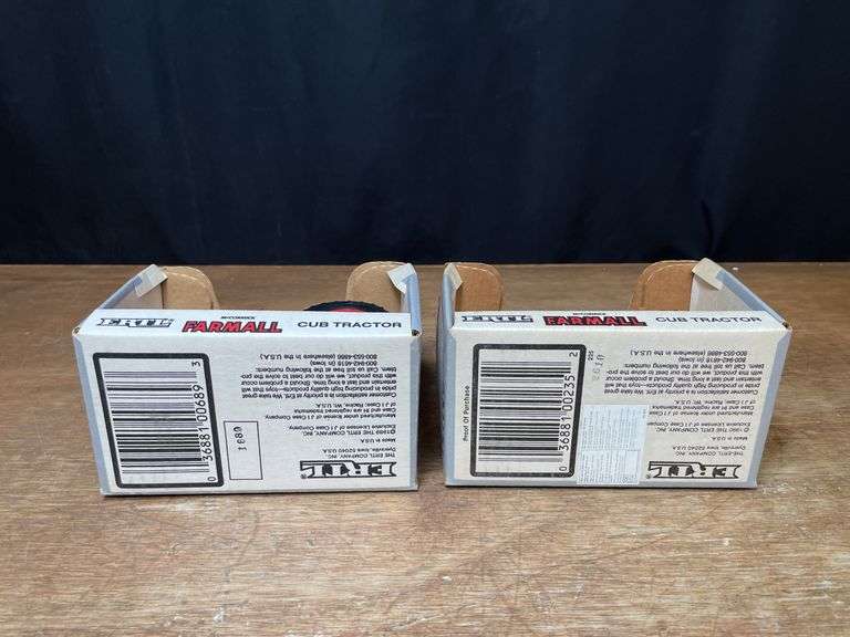 (2) 1/16 Farmall Cub NIB Ertl