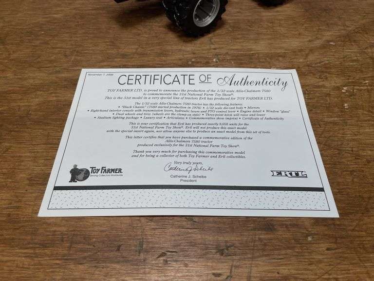 1/32 AC 7580 2008 NFTS NIB Ertl