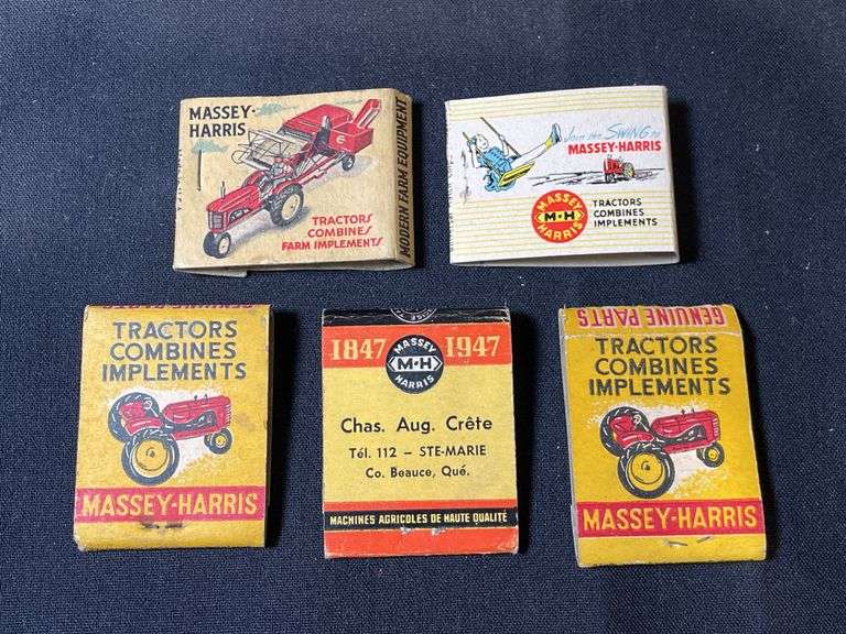 (5) MH Matchbooks