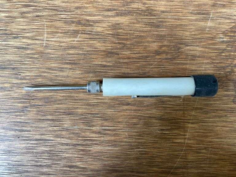 (3) John Deere Rain Gauge, Ruler, Badge