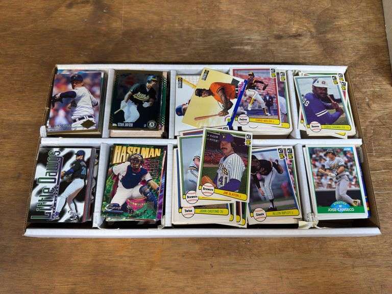 (2) Boxes of Baseball Cards