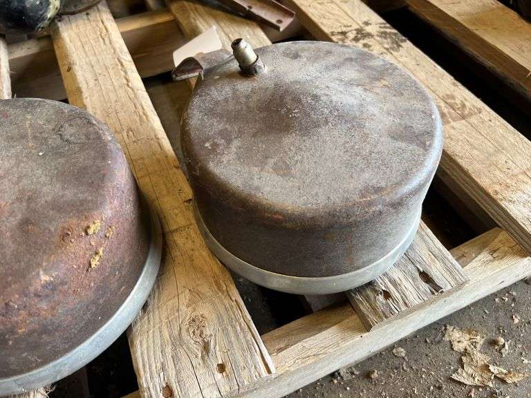 (2) Early Tractor Headlamps