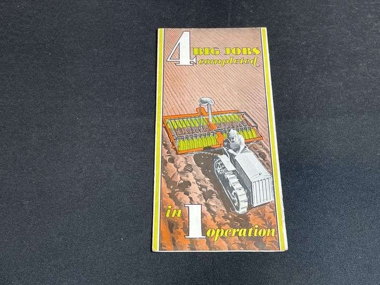 1931 Dunham Culti-Mulcher Sales Literature image