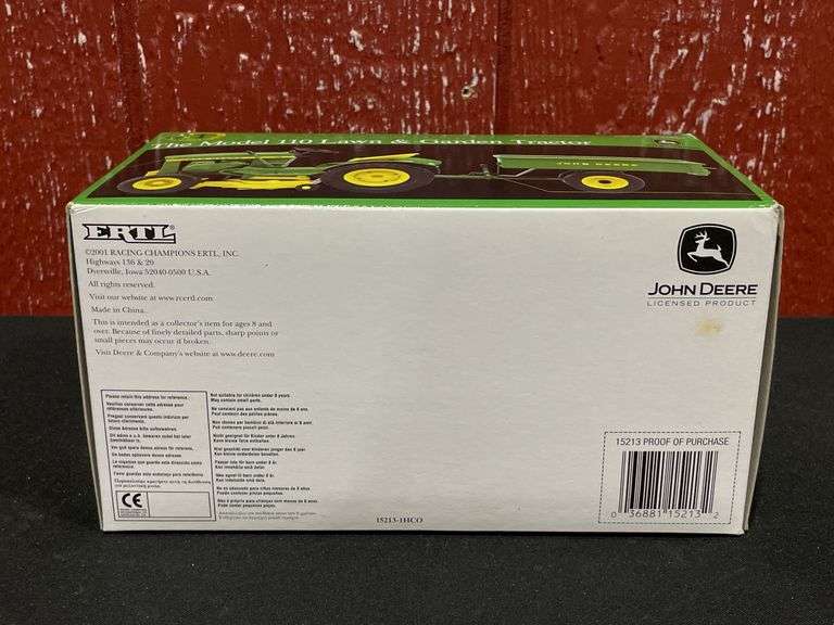 1/16 John Deere 110 L&G Set Precision NIB Ertl