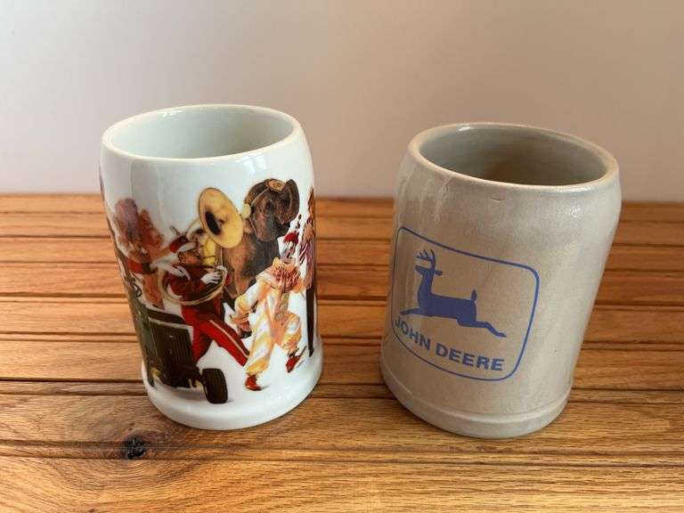 (2) John Deere Steins image