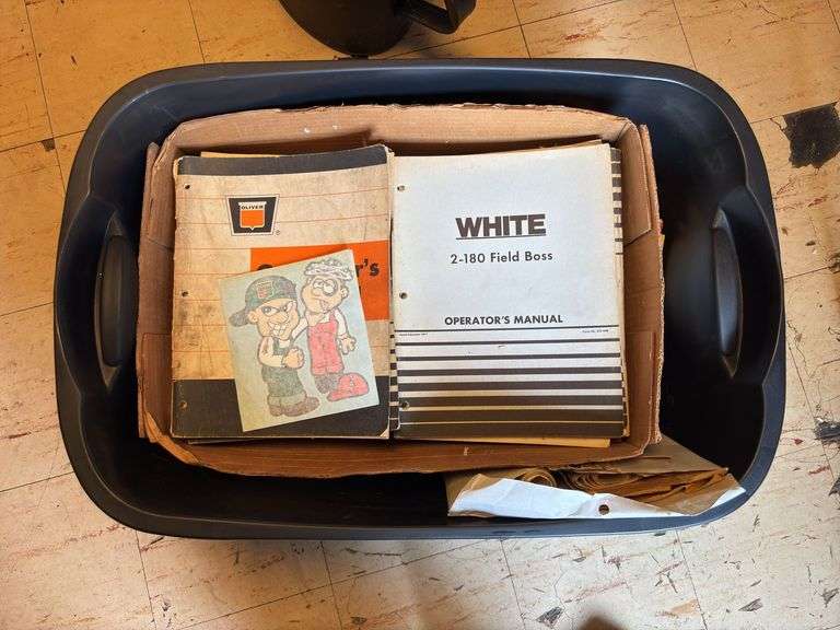 Large Box of Oliver Literature image