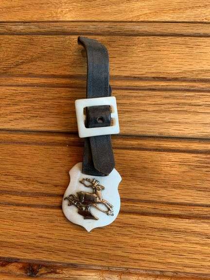 (2) John Deere Pearl Watch Fobs