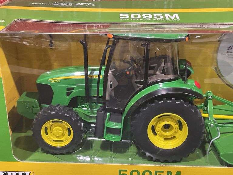 1/16 John Deere 5095M + Mower 2010 Equestrian Games NIB Ertl