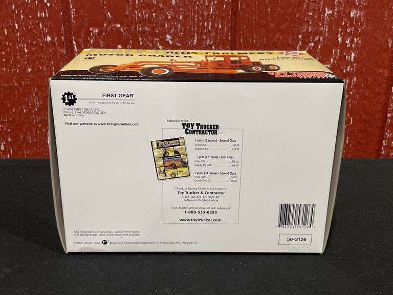 1/50 AC 45 Grader 2008 NTTC NIB 1st Gear