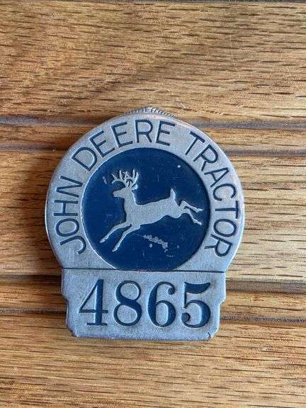 John Deere Tractor Employee Badge image