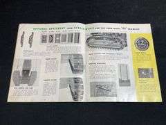 (2) John Deere 40 Tractor + Crawler Sales Literature