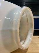 Extron wide body Milk Glass Gas Globe