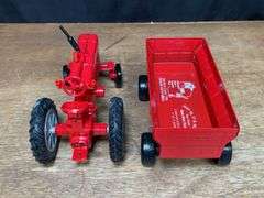 1/16 Farmall Super M-TA + Wagon 1996 Wisconsin NIB Ertl