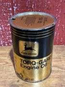 (3) John Deere Oil Cans