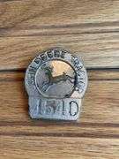 (2) John Deere Tractor Employee Badges