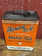 (4) Oil + Grease Cans