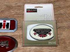 (5) IH Belt Buckles