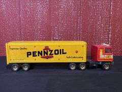 (2) Shell + Pennzoil Semis Ertl