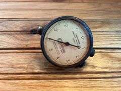 (4) John Deere Dial Gauges, Thermometer, + Stop Watch