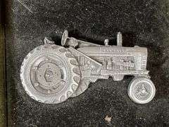 (4) Case-IH, Farmall, John Deere Pins + Watch Fobs
