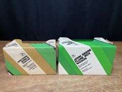 (2) 1/16 John Deere M + Wagon NIB Ertl