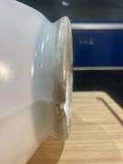 Wide Body Glass Gas Pump Globe