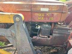 Massey Harris Tractor With Loader And Backhoe